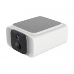 Автономна WiFi 2.4/5GHz IP-відеокамера з сонячною панеллю 5Mp Light Vision VLC-05IB-Solar (Tuya) White, f=2.8mm, на акумуляторних батареях 6000mAh