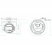 IP-відеокамера 4Mp TVT TD-9545C4-A(PE/AW3) White Full Color f=2.8mm з мікрофоном