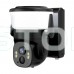IP PTZ-відеокамера автономна з WiFi, прожектором та сонячною панеллю 3Mp Light Vision VLC-6103WLS Black (Lamp+Solar) (CareCam Pro) f=3.6mm, на акумуляторних батареях