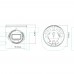 IP-відеокамера 6Mp TVT TD-9564S4-C (D/PE/AW2) f=2.8mm, ІЧ+LED-підсвічування, з мікрофоном IP-відеокамера 6Mp TVT TD-9564S4-C (D/PE/AW2) f=2.8mm, ІЧ+LED-підсвічування, з мікрофоном