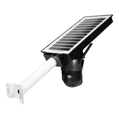IP PTZ-відеокамера автономна з WiFi, прожектором та сонячною панеллю 3Mp+3Mp+3Mp Light Vision VLC-1030WIA10ZL/2C (Lamp+Solar) f=4mm, на акумуляторних батареях
