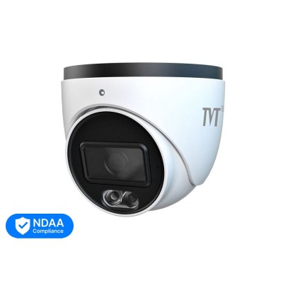 IP-видеокамера 8Mp TVT TD-9584S4L-C(D/PE/AW2) White f=2.8mm, ИК+LED-подсветка, с микрофоном IP-видеокамера 8Mp TVT TD-9584S4L-C(D/PE/AW2) White f=2.8mm, ИК+LED-подсветка, с микрофоном