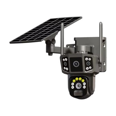 IP PTZ видеокамера автономна с 4G и солнечной панелью 3Mp+3Mp Light Vision VLC-9430IG/2C3S (Solar) f=4mm, на аккумуляторных батареях
