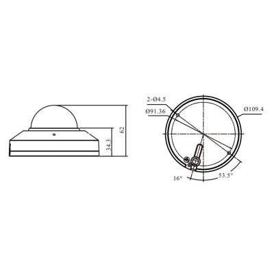 IP-відеокамера з WiFi 5Mp TVT TD-9557S4-C(D/WP/AR1) White f=2.8mm з мікрофоном