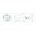 Тепловізійна IP-відеокамера TVT TD-5433E1-VT(19/PE) Thermal 384*288 f=19mm Optical 5Mp f=12mm