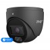 IP-відеокамера 2Mp TVT TD-9524S4L-C(D/PE/AW1) Black f=2.8mm, ІЧ+LED-підсвічування, з мікрофоном