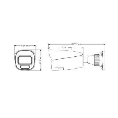 IP-відеокамера 6Mp TVT TD-9462E4(D/PE/AW3) White f=2.8mm, ІЧ+LED-підсвічування, з мікрофоном IP-відеокамера 6Mp TVT TD-9462E4(D/PE/AW3) White f=2.8mm, ІЧ+LED-підсвічування, з мікрофоном
