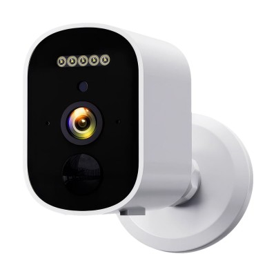 Автономна WiFi 2.4/5GHz IP-відеокамера 3Mp Light Vision VLC-03IB(CamHi) White, f=3.6mm, на акумуляторних батареях 4000mAh