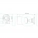 IP-відеокамера 2Mp TVT TD-9421S3BL (D/PE/AR1) f=2.8mm
