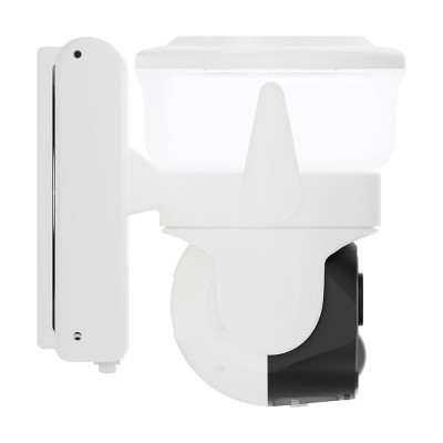 IP PTZ-відеокамера автономна з WiFi, прожектором та сонячною панеллю 3Mp Light Vision VLC-6103WLS White (Lamp+Solar) (CareCam Pro) f=3.6mm, на акумуляторних батареях