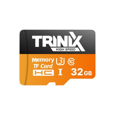 Карта пам’яті Trinix 32GB miсroSDHC з SD-адаптером U3 V30 A1 Карта пам’яті Trinix 32GB miсroSDHC з SD-адаптером U3 V30 A1
