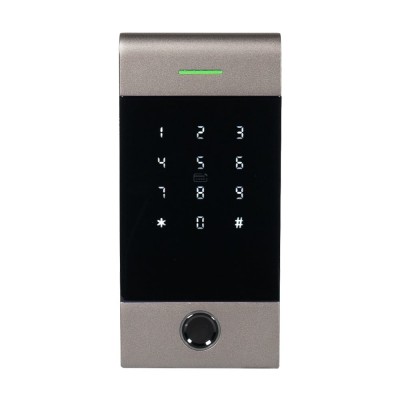 Клавіатура з Bluetooth, з контролером, зчитувачем відбитків пальців та карт Mifare Trinix TRK-1206BTFW Black Клавіатура з Bluetooth, з контролером, зчитувачем відбитків пальців та карт Mifare Trinix TRK-1206BTFW Black