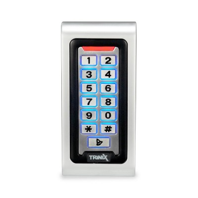 Клавіатура з контролером і зчитувачем Mifare Trinix TRK-800WM антивандальна водонепроникна Клавіатура з контролером і зчитувачем Mifare Trinix TRK-800WM антивандальна водонепроникна