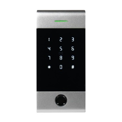 Клавіатура з Bluetooth, з контролером, зчитувачем відбитків пальців та карт Mifare Trinix TRK-1206BTFW Silver Клавіатура з Bluetooth, з контролером, зчитувачем відбитків пальців та карт Mifare Trinix TRK-1206BTFW Silver