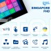 Комплект видеодомофона Light Vision: домофон 7" SINGAPORE (AI) FHD Black и видеопанель RIO FHD Silver Комплект видеодомофона Light Vision: домофон 7" SINGAPORE (AI) FHD Black и видеопанель RIO FHD Silver