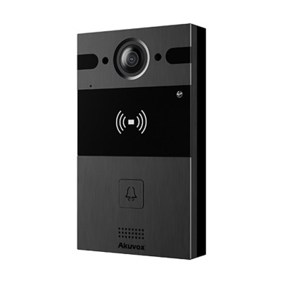 Комплект IP-відеодомофона Akuvox: домофон з WiFi 8" S563W + відеопанель 4Mp R25A (R25A + S563W)