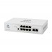 PoE-коммутатор 10-портовый неуправляемый Wiking WK-PS310-HP гигабитный, 8x1000Mbps PoE, 2x1000Mbps Uplink, 110W