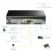 PoE-комутатор 6-портовий некерований Cudy GS1005PTS1 4 порти PoE+ SFP-порт гігабітний 120W