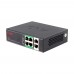 PoE-комутатор некерований гігабітний 6-портовий ONV-H3064PS з 4 портами PoE