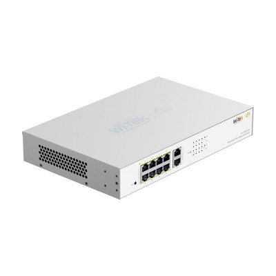 PoE-коммутатор 10-портовый управляемый Wi-Tek WI-PCES310G гигабитный 8x1000Mbps PoE+, 2x1000Mbps Uplink, 110W, Cloud, ONVIF PoE-коммутатор 10-портовый управляемый Wi-Tek WI-PCES310G гигабитный 8x1000Mbps PoE+, 2x1000Mbps Uplink, 110W, Cloud, ONVIF