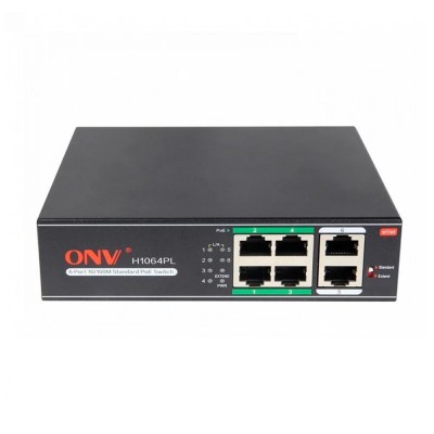 PoE-комутатор 6-портовий ONV-H1064PL