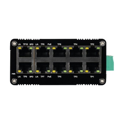 PoE-комутатор 10-портовий E-LINK LNK-IMC010GPB з 8 портами PoE PoE-комутатор 10-портовий E-LINK LNK-IMC010GPB з 8 портами PoE