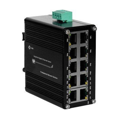 PoE-комутатор 10-портовий E-LINK LNK-IMC010GPB з 8 портами PoE PoE-комутатор 10-портовий E-LINK LNK-IMC010GPB з 8 портами PoE