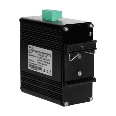PoE-комутатор 10-портовий E-LINK LNK-IMC010GPB з 8 портами PoE PoE-комутатор 10-портовий E-LINK LNK-IMC010GPB з 8 портами PoE