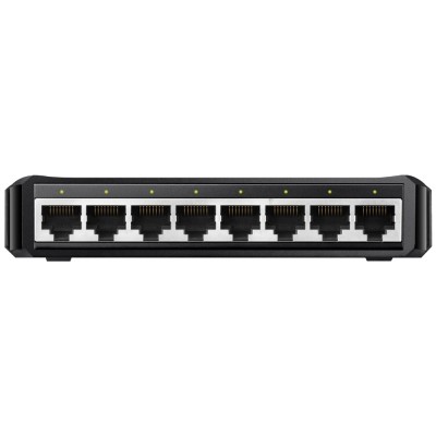 Коммутатор 8-портовый неуправляемый Cudy GS108D гигабитный Коммутатор 8-портовый неуправляемый Cudy GS108D гигабитный
