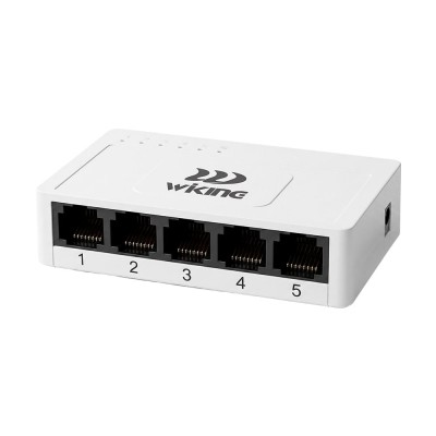 Коммутатор 5-портовый неуправляемый Wiking WK-S305 гигабитный