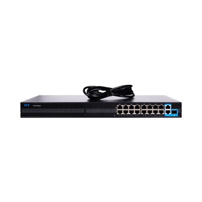 PoE-комутатор 19-портовий TVT TD-B2216S1-PGS з 16 портами PoE PoE-комутатор 19-портовий TVT TD-B2216S1-PGS з 16 портами PoE