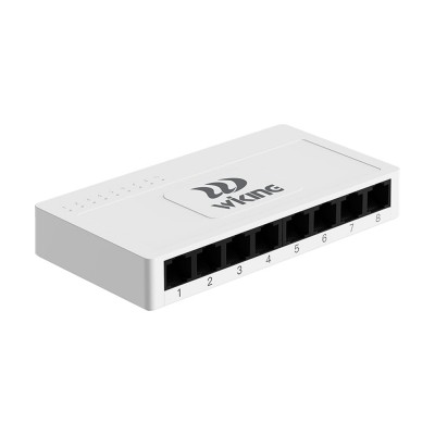 Коммутатор 8-портовый неуправляемый Wiking WK-S308 гигабитный Коммутатор 8-портовый неуправляемый Wiking WK-S308 гигабитный
