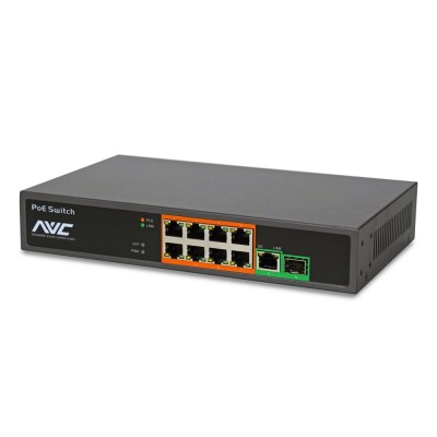 PoE-комутатор 10-портовий NVC-908GS PoE-комутатор 10-портовий NVC-908GS
