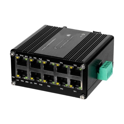 PoE-комутатор 10-портовий E-LINK LNK-IMC010GPB з 8 портами PoE PoE-комутатор 10-портовий E-LINK LNK-IMC010GPB з 8 портами PoE