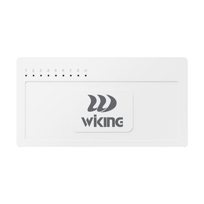 Коммутатор 8-портовый неуправляемый Wiking WK-S308 гигабитный Коммутатор 8-портовый неуправляемый Wiking WK-S308 гигабитный