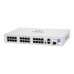 PoE-коммутатор 27-портовый неуправляемый Wiking WK-PS227GF, 24x100Mbps PoE, 2x1000Mbps Uplink, 1x1000Mbps SFP, 270W