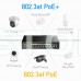 PoE-комутатор 10-портовий некерований Cudy GS1010PE 8 портів PoE+ гігабітний 120W