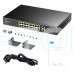 PoE-комутатор 20-портовий некерований Cudy GS1018PS2 гігабітний з 16 портами PoE+, 200W PoE-комутатор 20-портовий некерований Cudy GS1018PS2 гігабітний з 16 портами PoE+, 200W