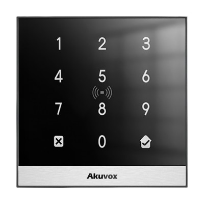 Термінал контролю доступу Akuvox A02 з клавіатурою та зчитувачем EM-Marine / Mifare / NFC Термінал контролю доступу Akuvox A02 з клавіатурою та зчитувачем EM-Marine / Mifare / NFC