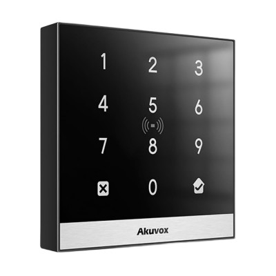 Термінал контролю доступу Akuvox A02 з клавіатурою та зчитувачем EM-Marine / Mifare / NFC Термінал контролю доступу Akuvox A02 з клавіатурою та зчитувачем EM-Marine / Mifare / NFC