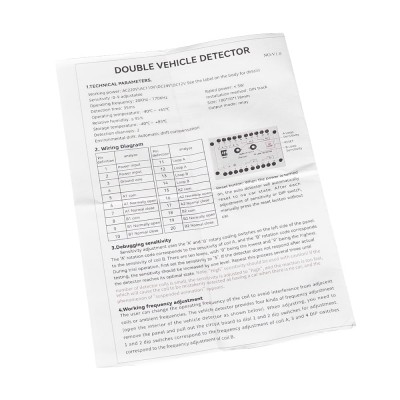 Контролер індукційної петлі Trinix TRX-1200DLD двоканальний Контролер індукційної петлі Trinix TRX-1200DLD двоканальний