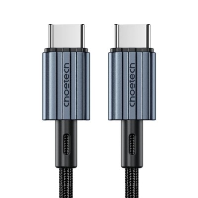 Кабель Choetech ХСС-1014 Black USB-C to USB-C PD60W 1.2m Кабель Choetech ХСС-1014 Black USB-C to USB-C PD60W 1.2m