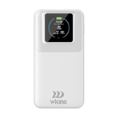 Мобільний WiFi 4G LTE-маршрутизатор Wiking WK-MF5 дводіапазонний, з акумуляторною батареєю 3000mAh Мобільний WiFi 4G LTE-маршрутизатор Wiking WK-MF5 дводіапазонний, з акумуляторною батареєю 3000mAh