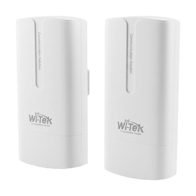 Комплект беспроводного моста WiFi Wi-Tek WI-CPE511H-KIT V2 5GHz, 867Mbps, 3km, 2x100Mbps, Cloud