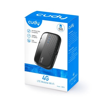 Мобільний 4G LTE WiFi-маршрутизатор Cudy MF4 CAT4 з акумуляторною батареєю 2000mAh Мобільний 4G LTE WiFi-маршрутизатор Cudy MF4 CAT4 з акумуляторною батареєю 2000mAh