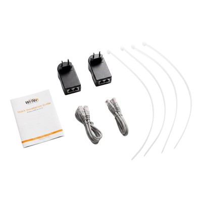 Комплект беспроводного моста WiFi Wi-Tek WI-CPE511H-KIT V2 5GHz, 867Mbps, 3km, 2x100Mbps, Cloud Комплект беспроводного моста WiFi Wi-Tek WI-CPE511H-KIT V2 5GHz, 867Mbps, 3km, 2x100Mbps, Cloud