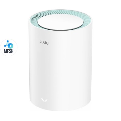 Маршрутизатор WiFi Mesh-система WiFi 5 Cudy M1300 (1-Pack) двухдиапазонный гигабитный Маршрутизатор WiFi Mesh-система WiFi 5 Cudy M1300 (1-Pack) двухдиапазонный гигабитный