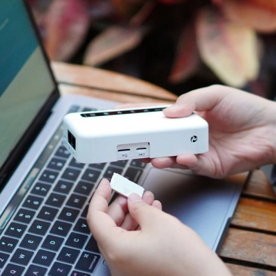WiFi 4G LTE-маршрутизатор GL.iNet Puli (GL-XE300-EU) CAT4 / CAT6 з акумуляторною батареєю 5000mAh WiFi 4G LTE-маршрутизатор GL.iNet Puli (GL-XE300-EU) CAT4 / CAT6 з акумуляторною батареєю 5000mAh