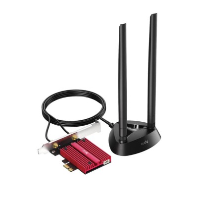 Адаптер WiFi 6E Cudy WE4000 AX5400 PCI Express трехдиапазонный с Bluetooth 5.2