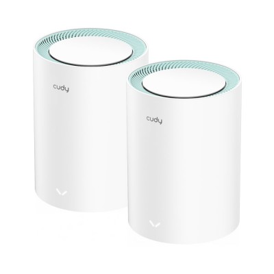 Маршрутизатор WiFi Mesh-система WiFi 5 Cudy M1300 (3-Pack) 3 штуки дводіапазонні гігабітні AC1200 Маршрутизатор WiFi Mesh-система WiFi 5 Cudy M1300 (3-Pack) 3 штуки дводіапазонні гігабітні AC1200